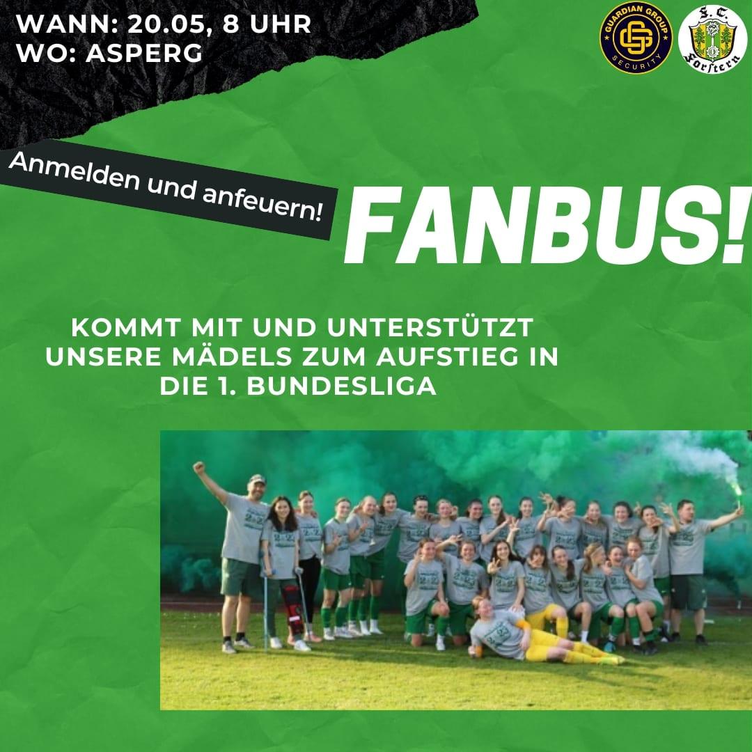 Read more about the article Fanbus – komm fahr mit uns und unterstütze unsere B-Juniorinnen