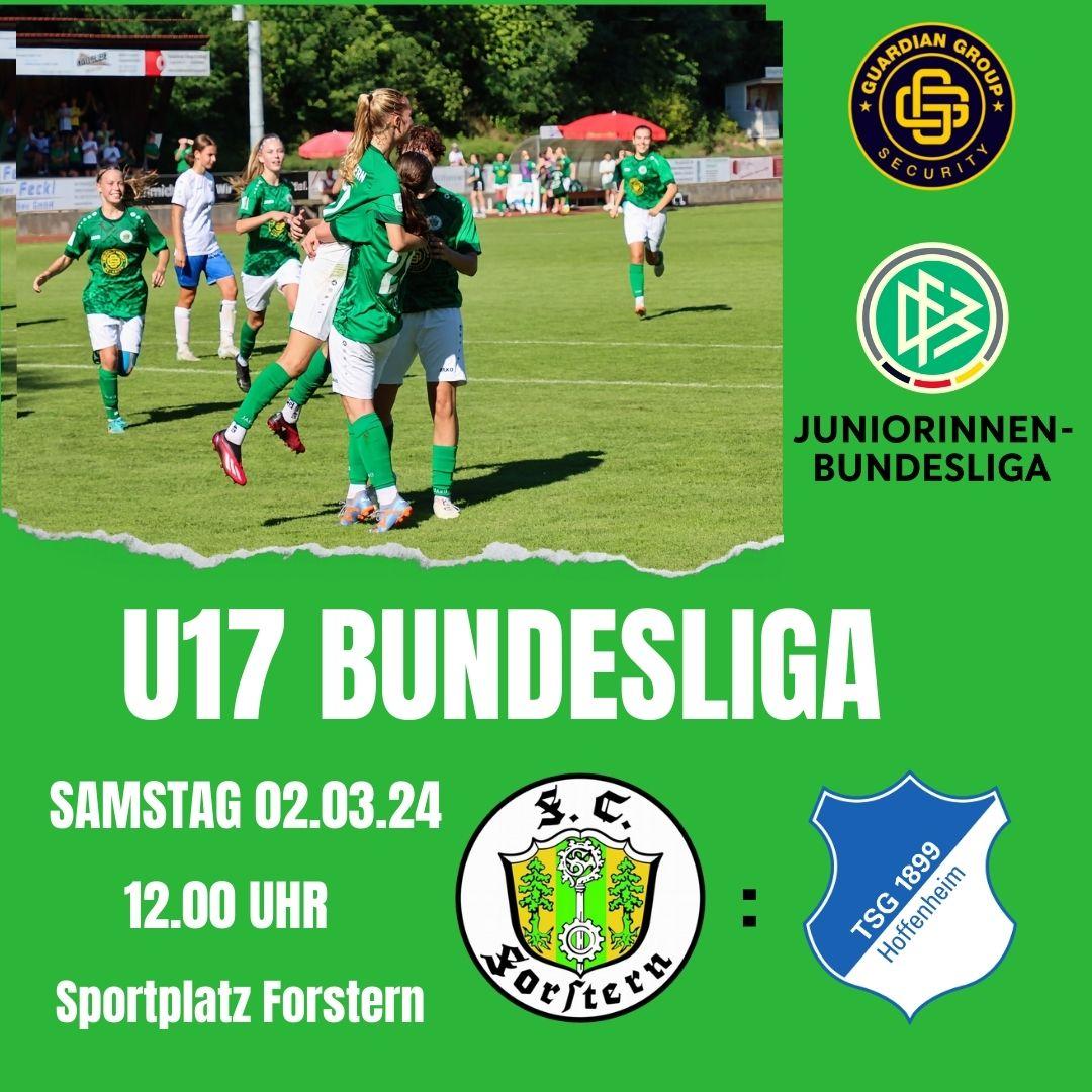 Read more about the article U17 Bundesliga der Mädels